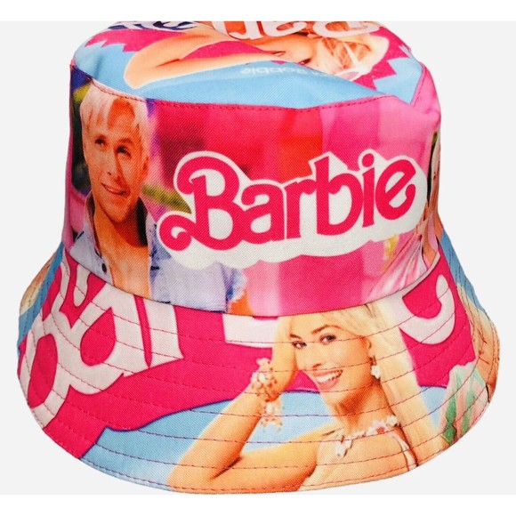 Barbie Movie Children’s Bucket Hat Probably Crown Margot Robbie Ken HTF Unique - Picture 5 of 10